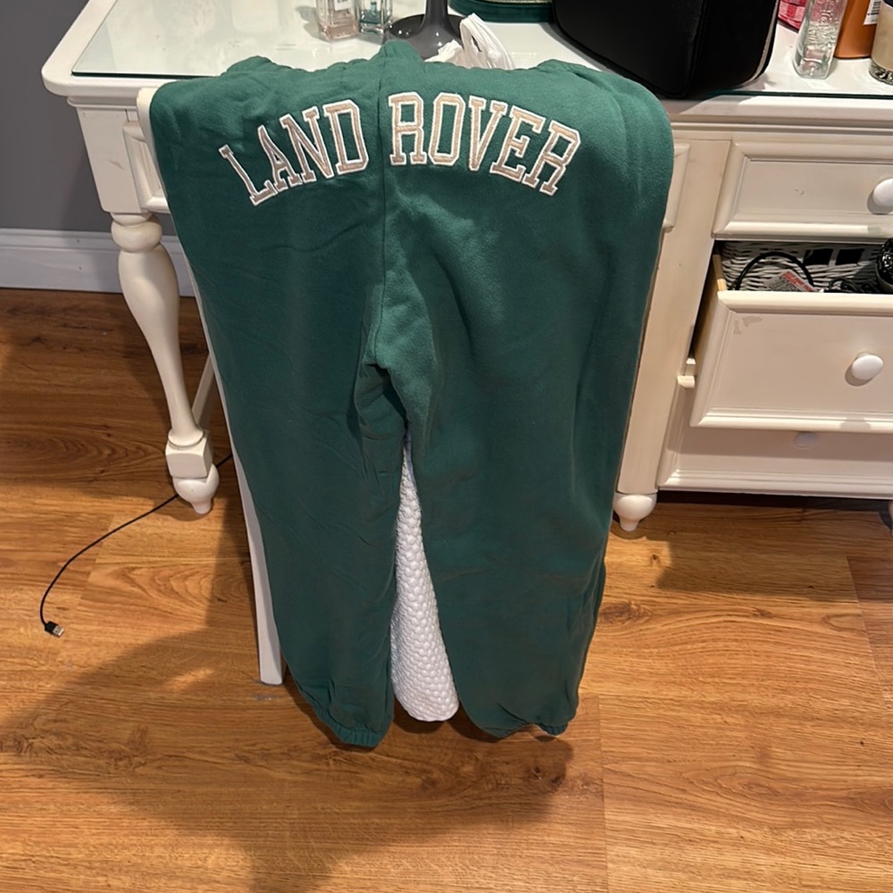 Pacsun Green Land Rover Joggers